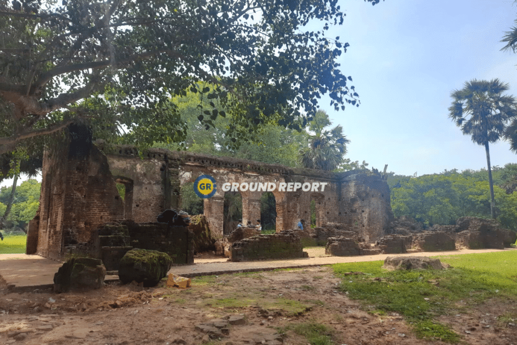 Arikamedu, ancient Indo-Roman trading port in is in dilapidated state