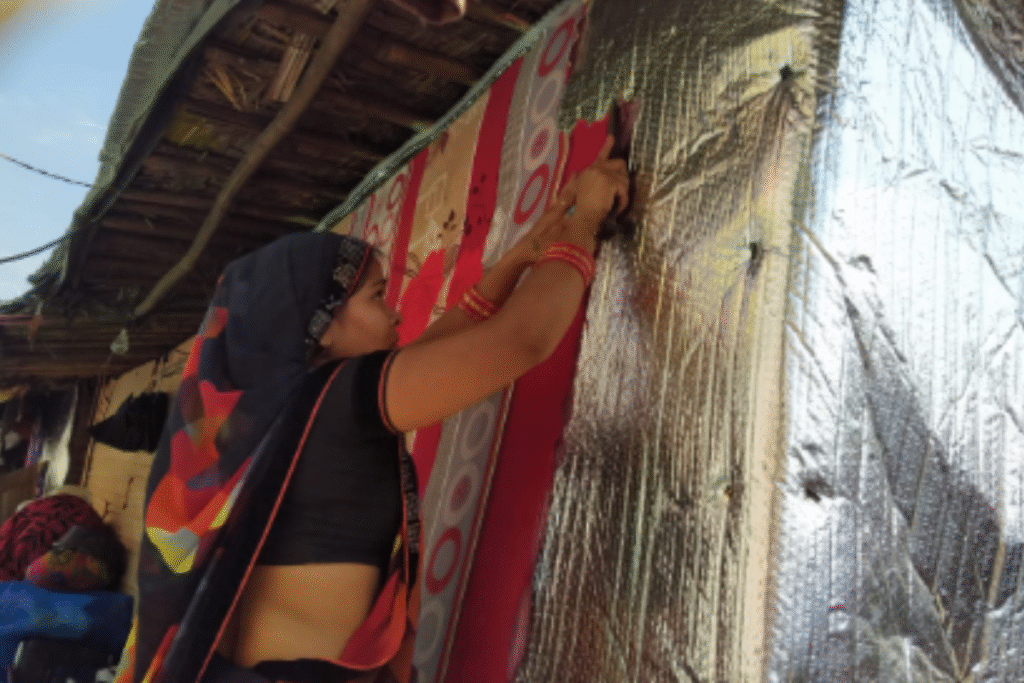 Non-profit, SEEDS, provide solutions against heatwaves in Delhi slums